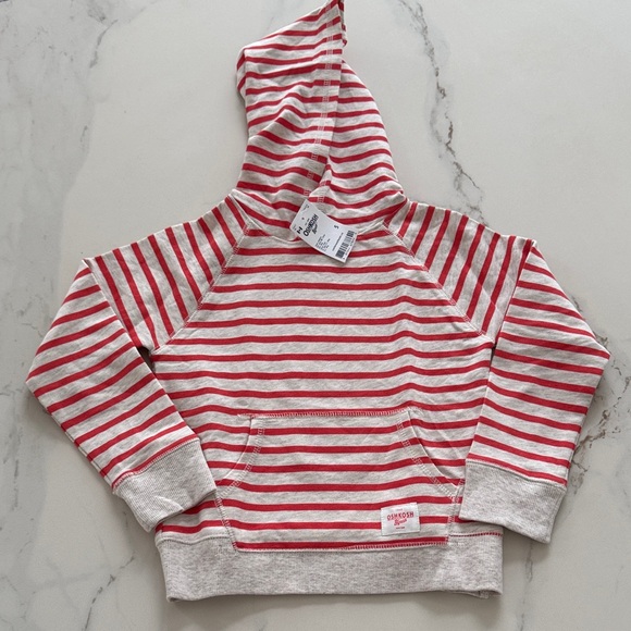 OshKosh B'gosh Other - OshKosh B'gosh Kids Hoodie with Red Stripes
